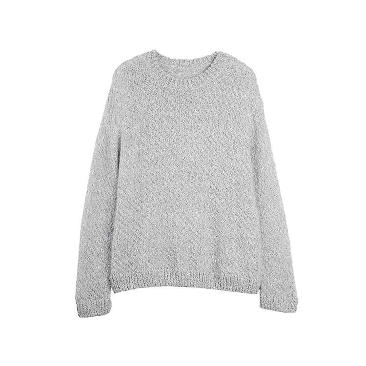 ELLE Knitwear Women's Medium Gray Moderate
