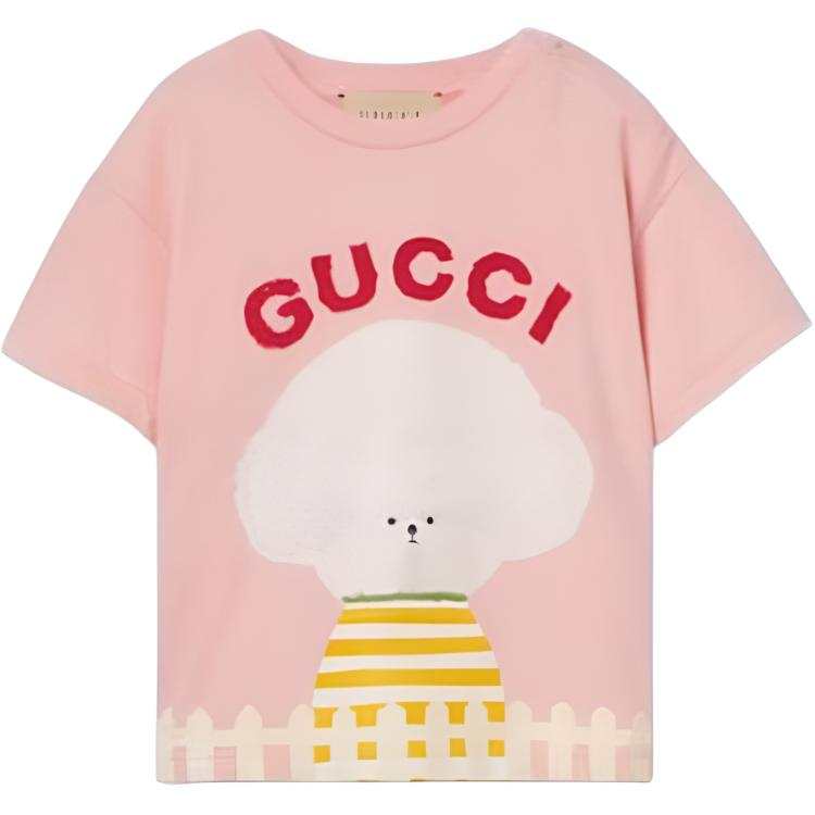 GUCCI T Shirt Pink Infant And Toddler