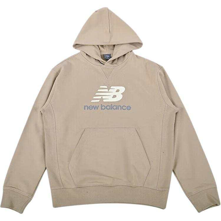 New Balance New Balance Sweatshirts Unisex Dark Khaki Hooded Moderate