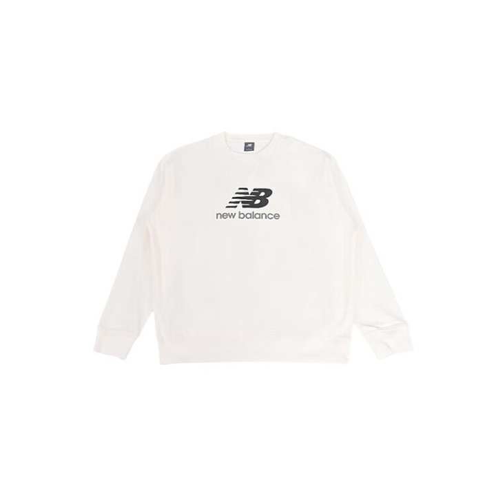 New Balance New Balance Sweatshirts Unisex White Crew Neck Moderate