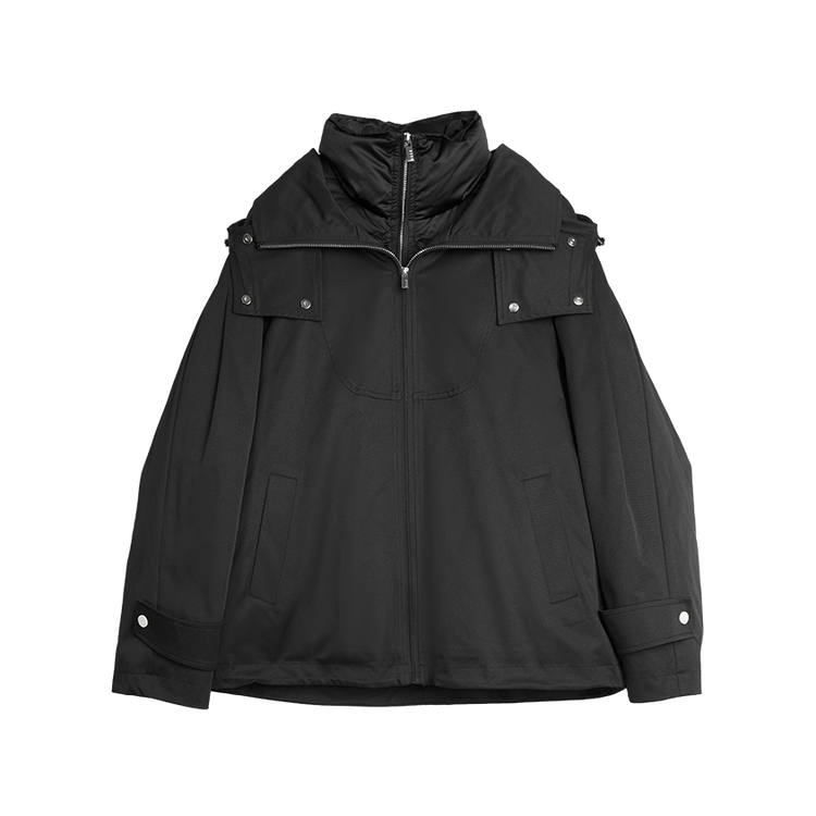 ELLE Casual Suits Women's Black Hooded Moderate