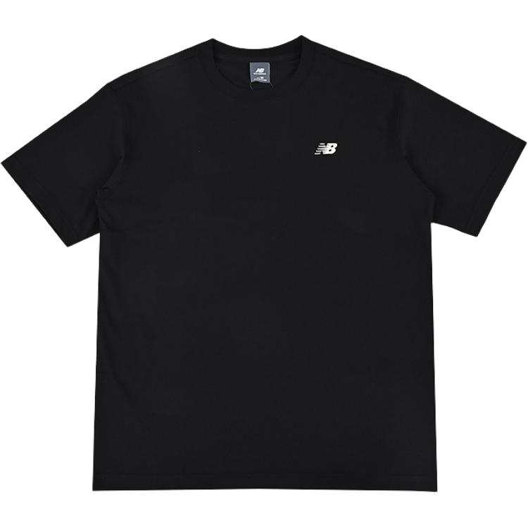 New Balance New Balance T Shirts Men's Black Crew Neck Moderate