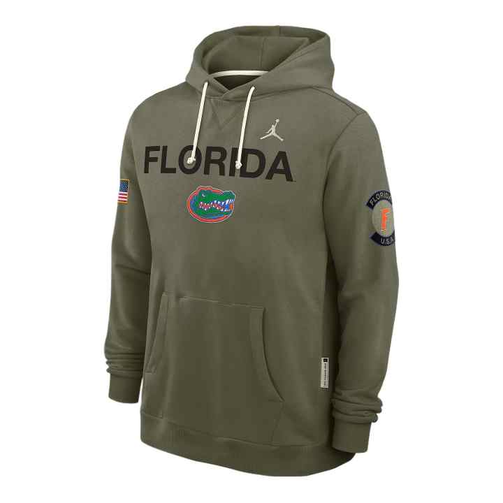 Jordan Jordan Florida 2025 Military Appreciation Men's Jordan Brand Dri-FIT College Pullover Hoodie