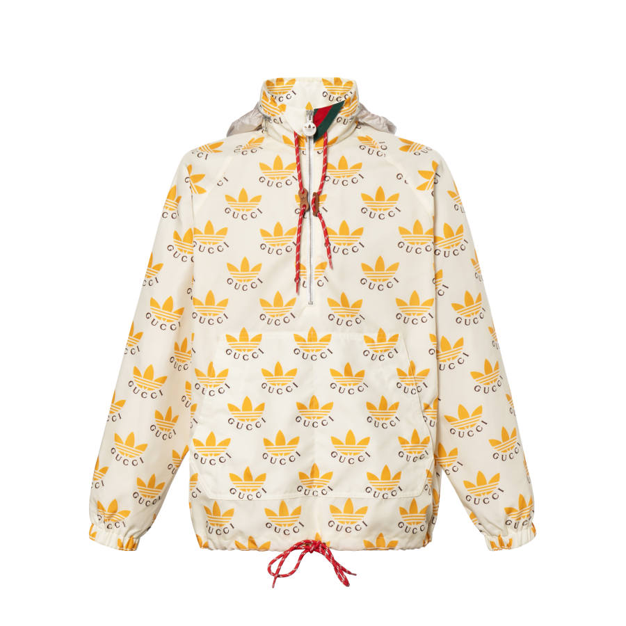 GUCCI x Adidas Originals Jacket Unisex Ivory White
