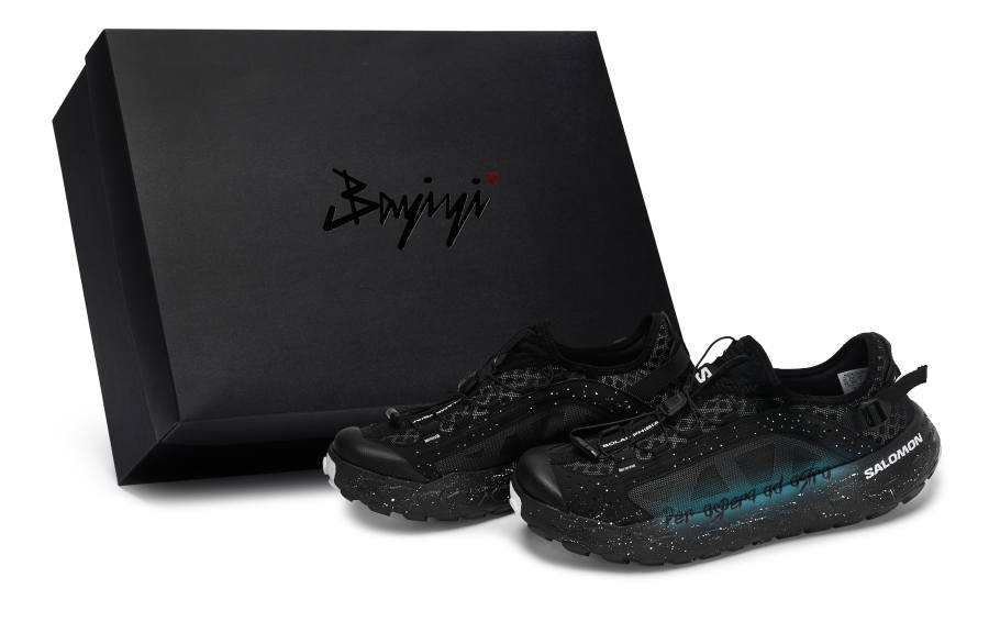 SALOMON SOLAMPHIBIAN 811 Manufacturing, A Touch Of Galaxy, Special Shoe Box Slip Resistant Abrasion Resistant