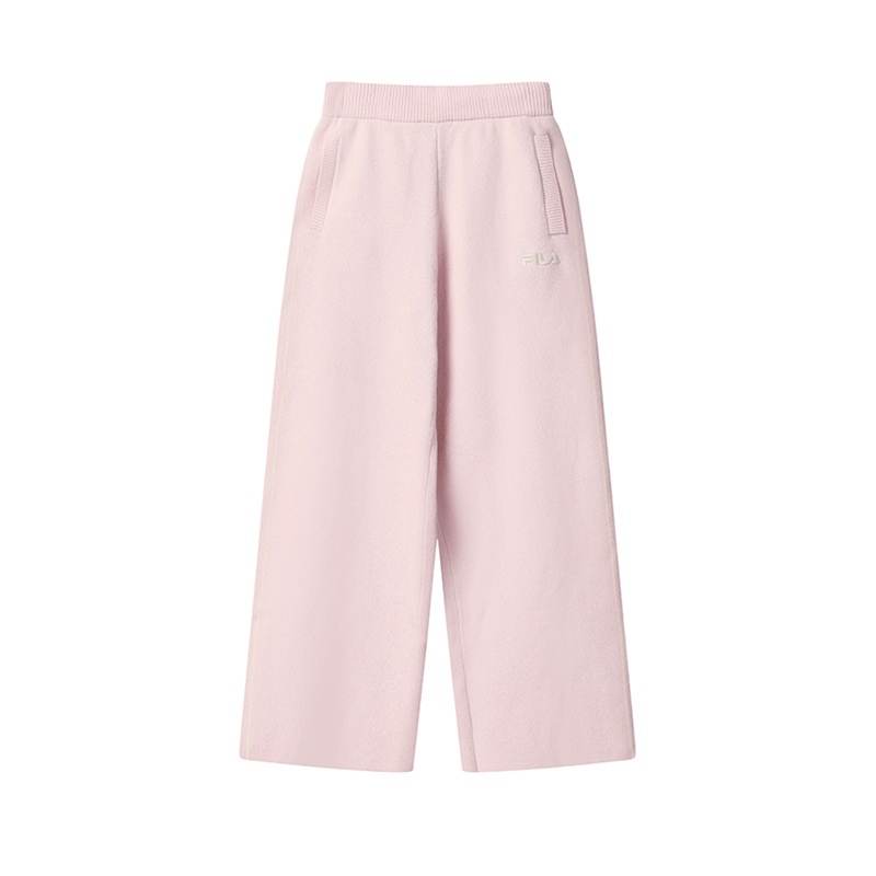 FILA Casual Pants Women's Fragrant Incense Pink