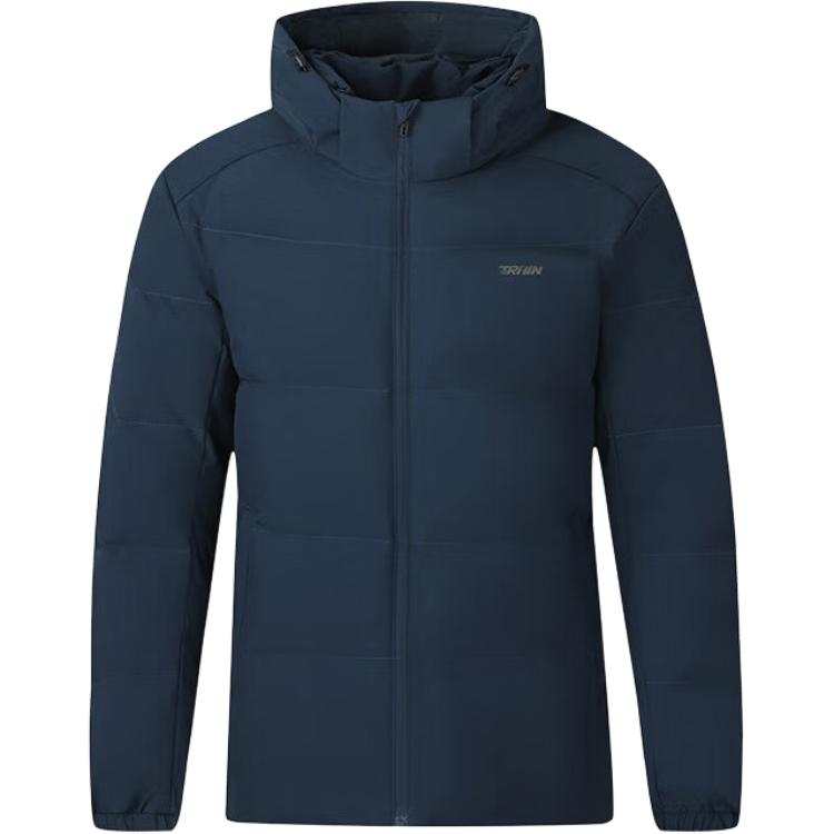 361° 361° Down Jackets Men's Deep Ink Blue Detachable Hood Thickened