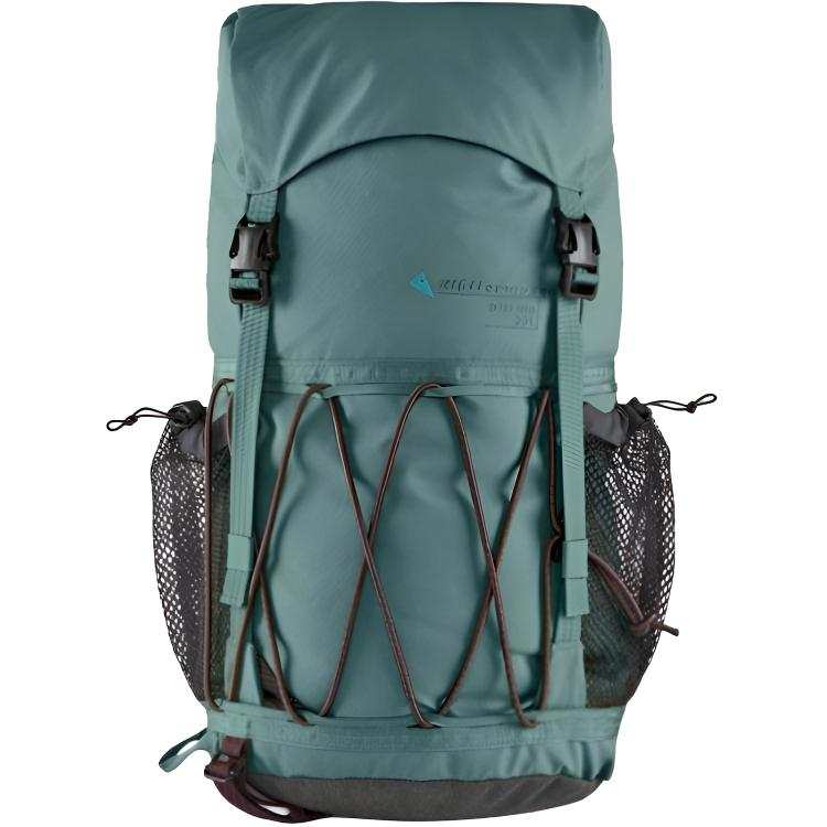 Klattermusen 20L Mountaineering Bag Outdoor Bag Polyamide Silver Pine Green Unisex