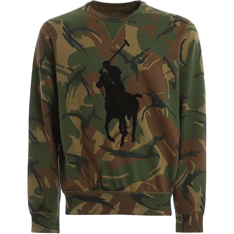 Polo Ralph Lauren camouflage long-sleeve T-shirt