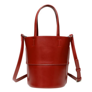 PAYOT Synthetic Leather Handbag Regular Women's Red