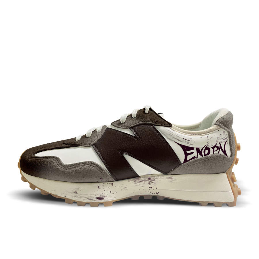New Balance New Balance NB 327 Cushioning, Wear Resistant Low top Casual City Commuting Running Shoes Unisex Brown