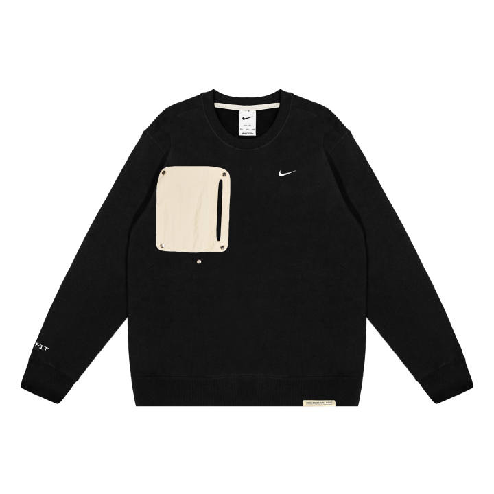 Nike Nike Sweatshirts Unisex Black Crew Neck Moderate Regular