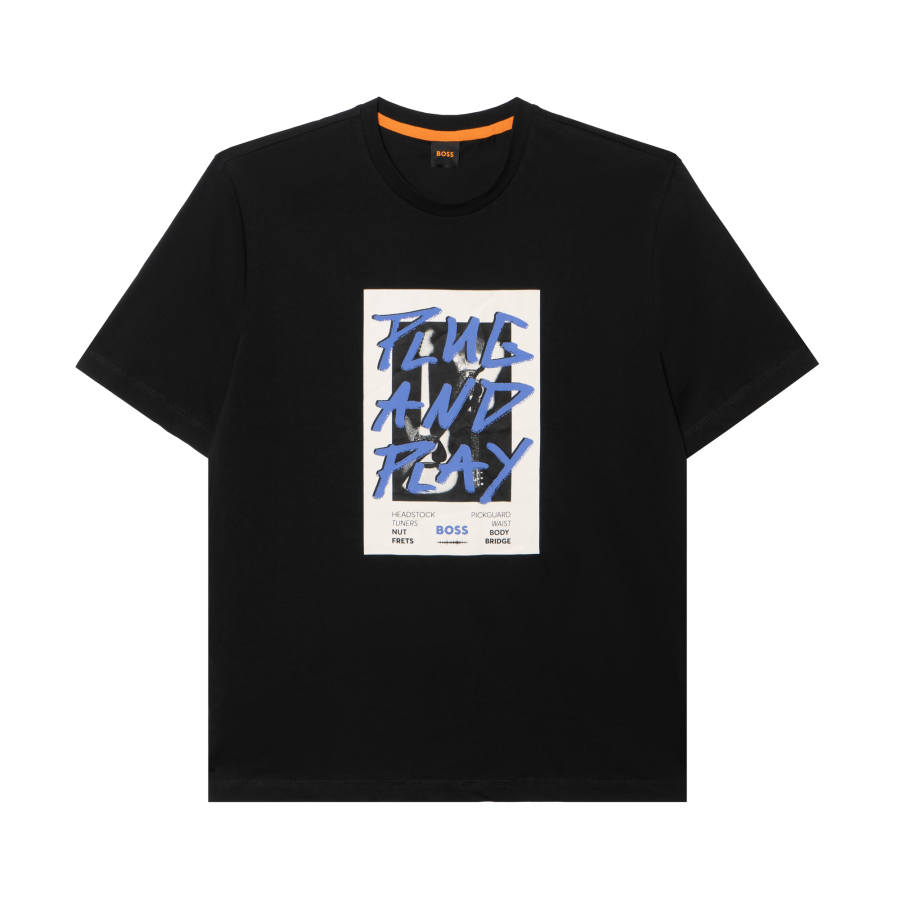 HUGO BOSS SS24 T Shirt Men's Black