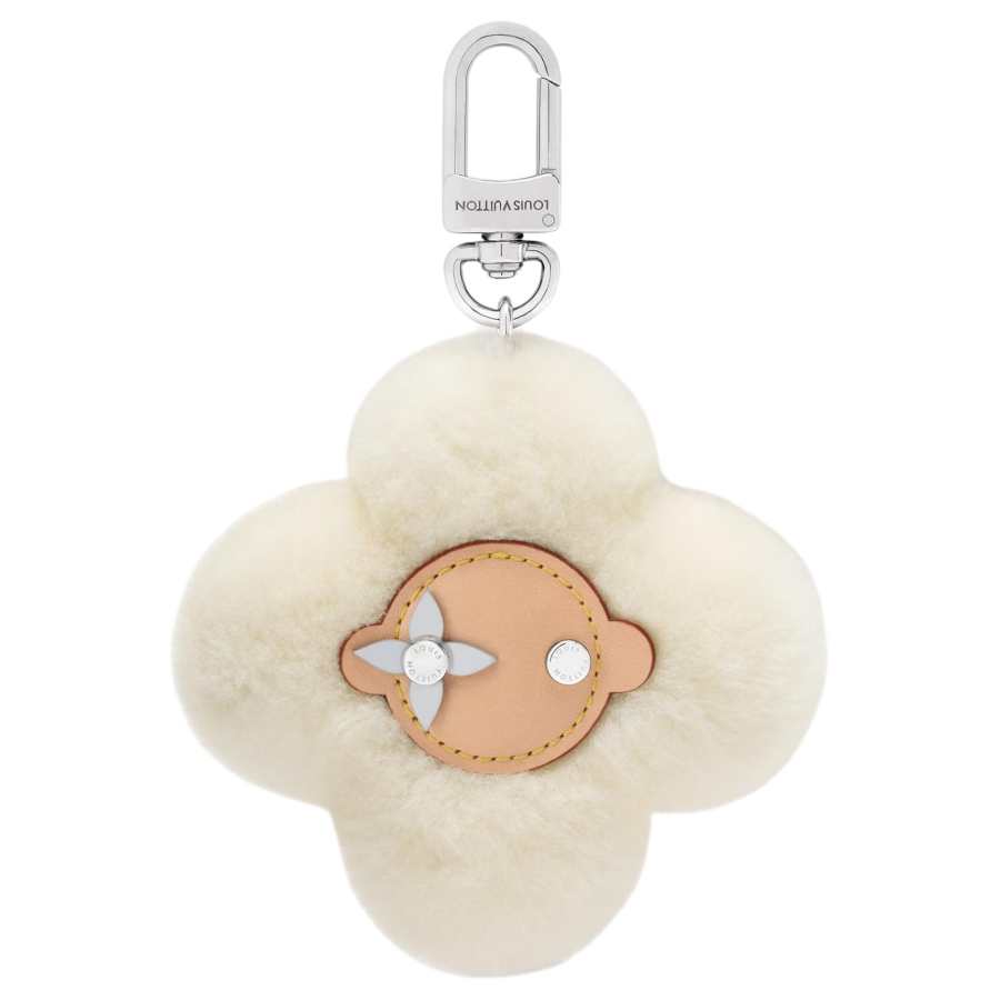 LOUIS VUITTON VivienneSHEARLING Shearling Bag Accessory Women's Beige