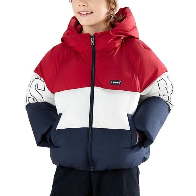 Levis Levis Kids Padded Jackets Hooded Thickened