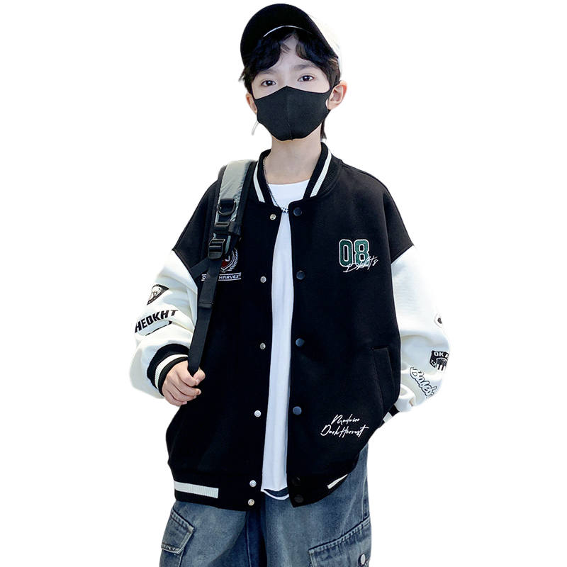 Lanza Lanza Casual Baseball Jacket Spring Fall Teenagers