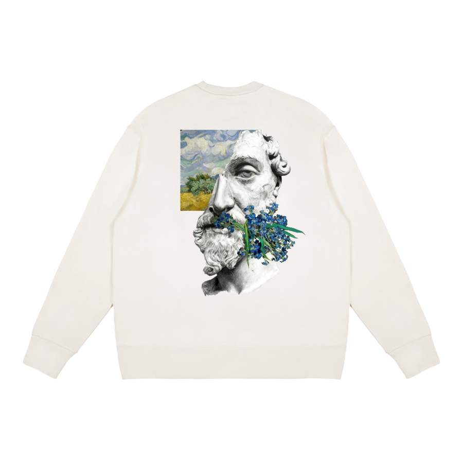 Adidas Adidas Sweatshirts Unisex White Crew Neck Thickened Regular