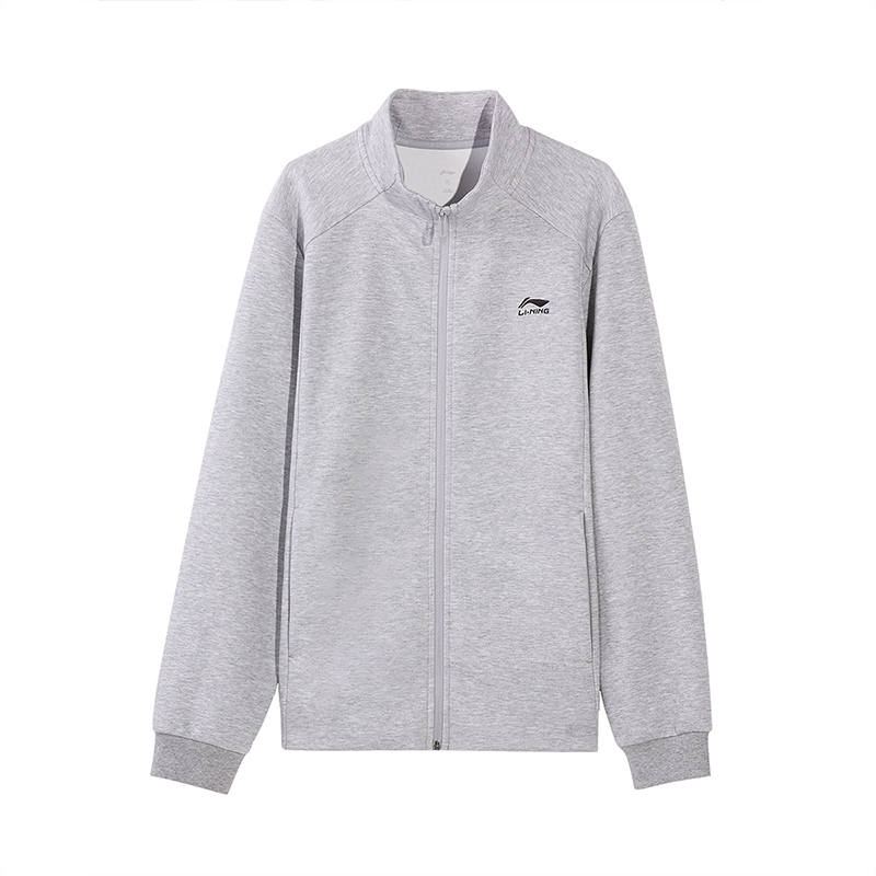 Li-Ning Li Ning Sweatshirts Unisex Heather Gray Moderate