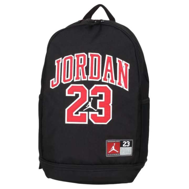 Jordan Jordan Polyester Backpack Medium Unisex Black & Red