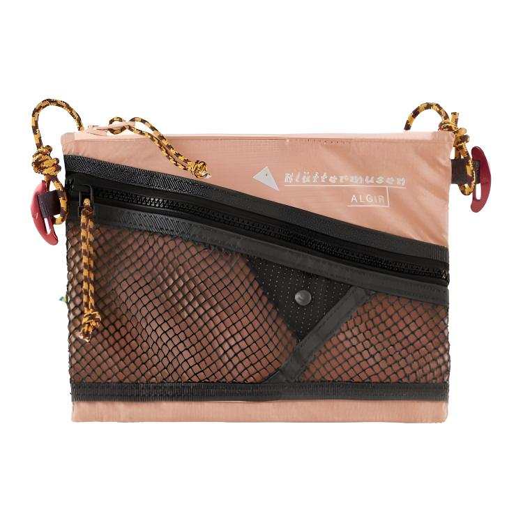 Klattermusen 0.9L Shoulder Bag Outdoor Bag Recycled Nylon Salmon Orange Unisex