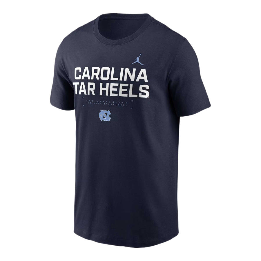 Jordan Jordan North Carolina Courtside Basketball Men's Jordan Brand Dri-FIT College T-Shirt