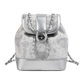 MACKJANICE Pu Backpack Regular Women's Silver