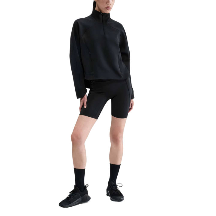 Nike Nike Sweatshirts Women's Black Stand Collar Moderate