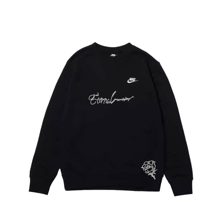 Nike Nike Sweatshirts Unisex Black Crew Neck Moderate Regular