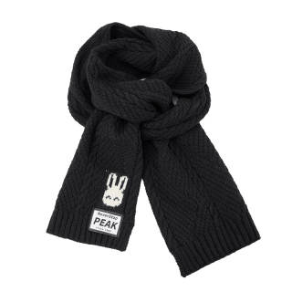 PEAK Acrylic/nylon Knit Scarves Unisex