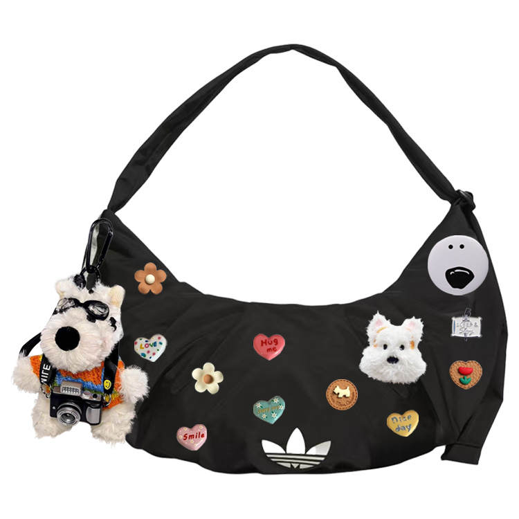 Adidas Originals Fabric Shoulder Bag Small Women's Black