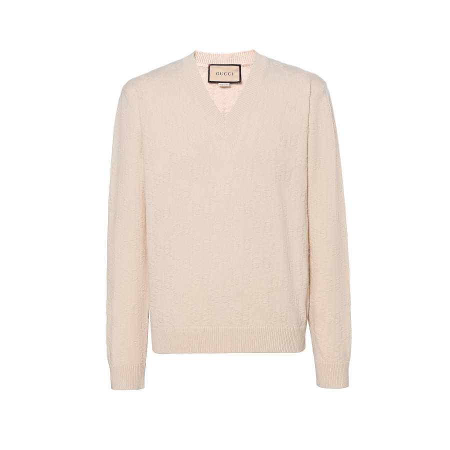 GUCCI Love Parade FW22 Sweater Men's Beige
