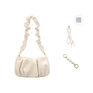 JANE KLAIN Pu Crossbody Bag, Shoulder Bag Regular Women's White
