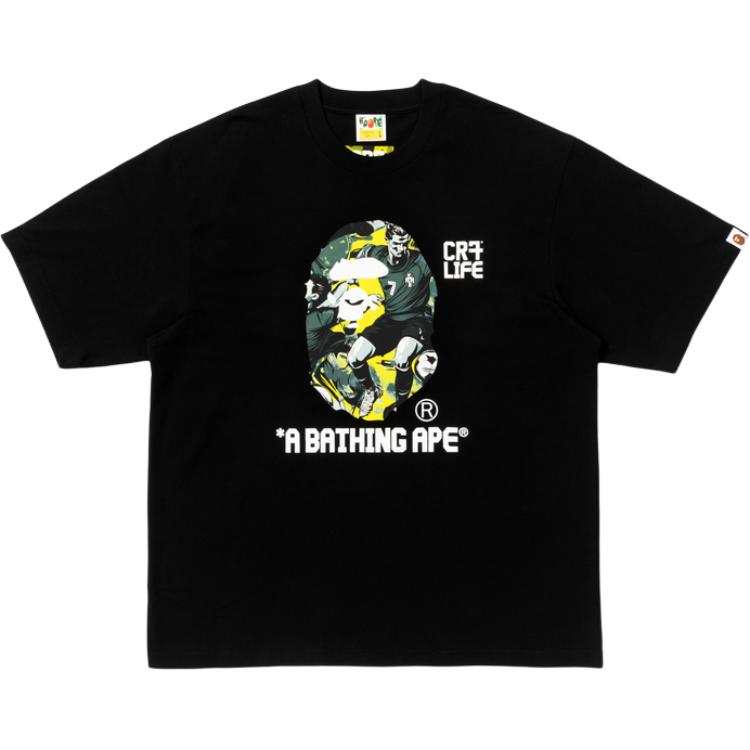 A BATHING APE CR7 LIFE FW25 T Shirt Men's
