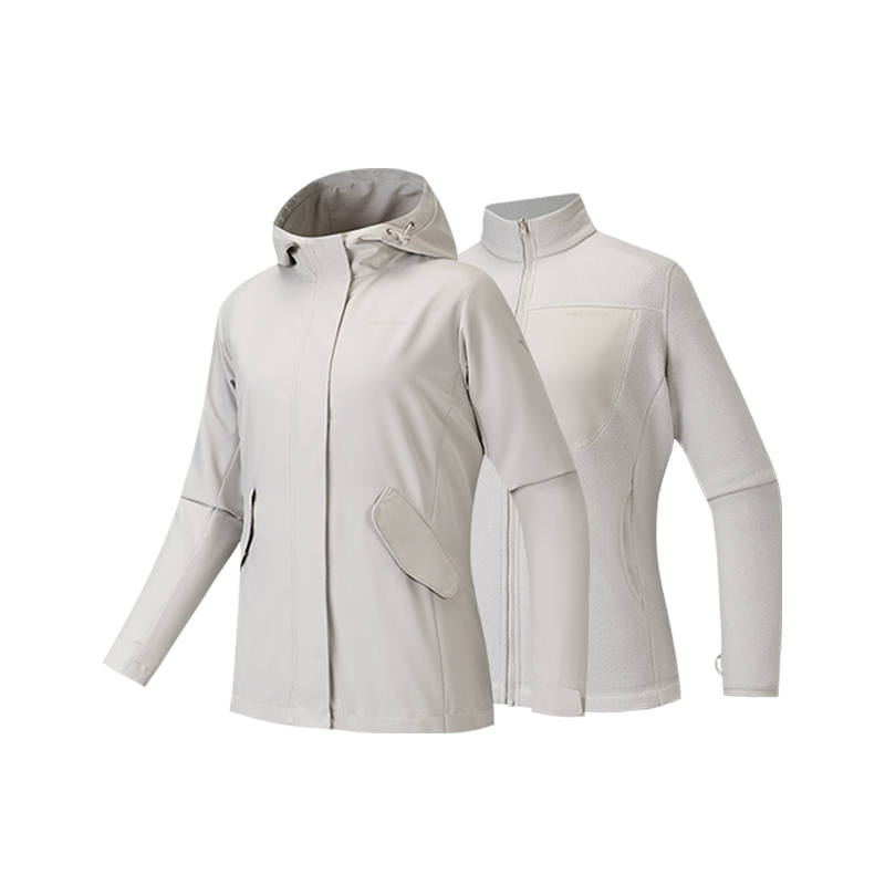 Anta Outdoor Collection Windproof, Thermal, Abrasion Resistant, Water Repellent Windbreaker Jacket Women's