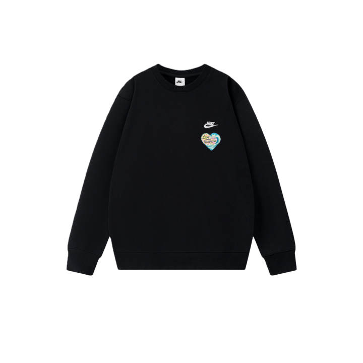Nike Nike Sweatshirts Men's Black Starfish Crew Neck Moderate Regular