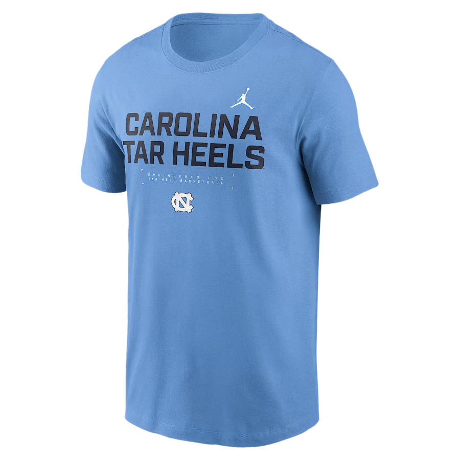 Jordan Jordan North Carolina Courtside Basketball Men's Jordan Brand Dri-FIT College T-Shirt