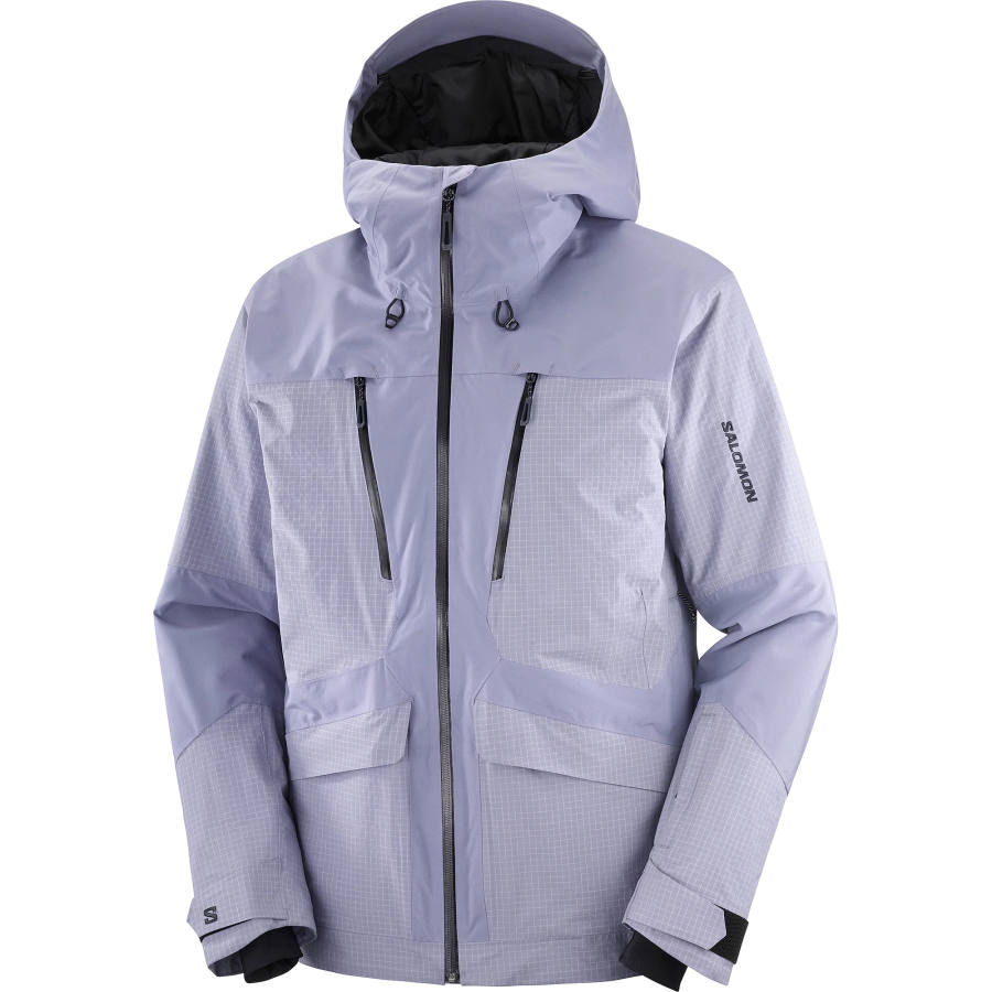 SALOMON Ski Tops Men's Granite Blue