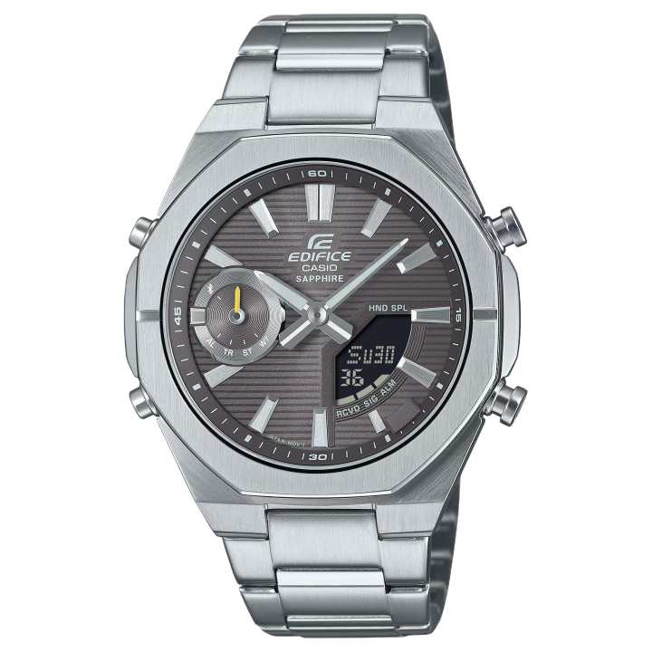 CASIO CASIO EDIFICE Quartz Movement Stainless Steel Strap Watch Men's Watches Black Dial