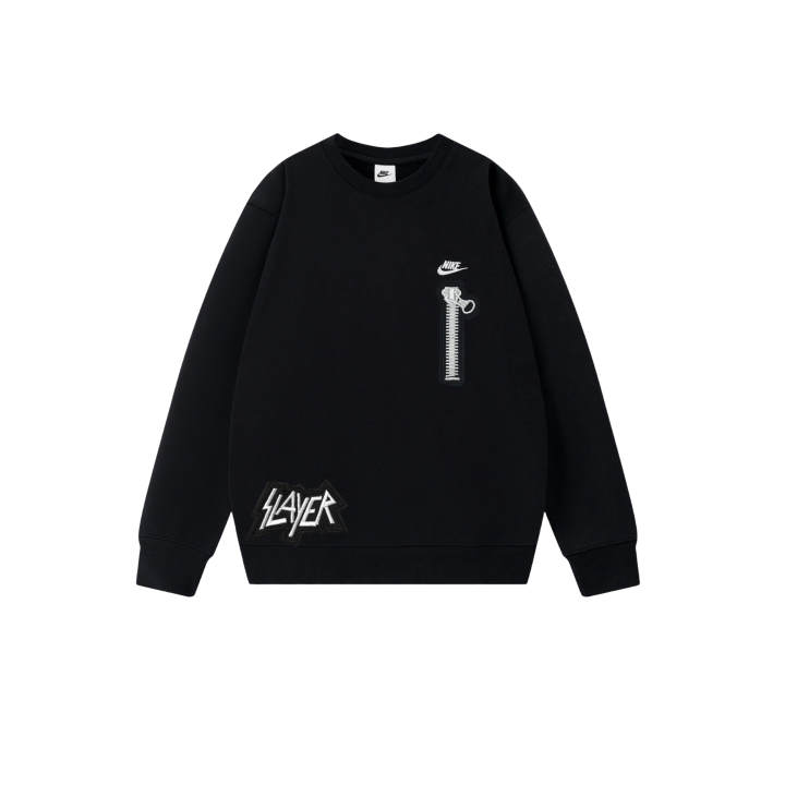 Nike Nike Sweatshirts Men's Black Trace Crew Neck Moderate Regular