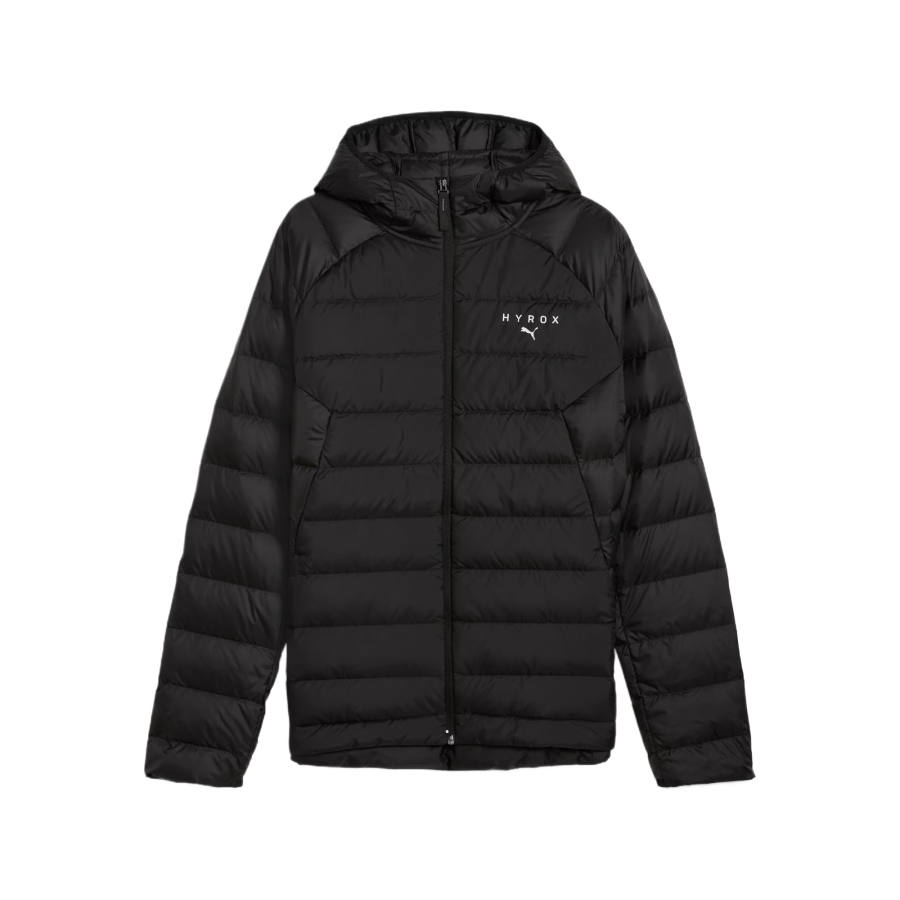 PUMA PUMA HYROX Down Jackets Men's Black Hooded Moderate