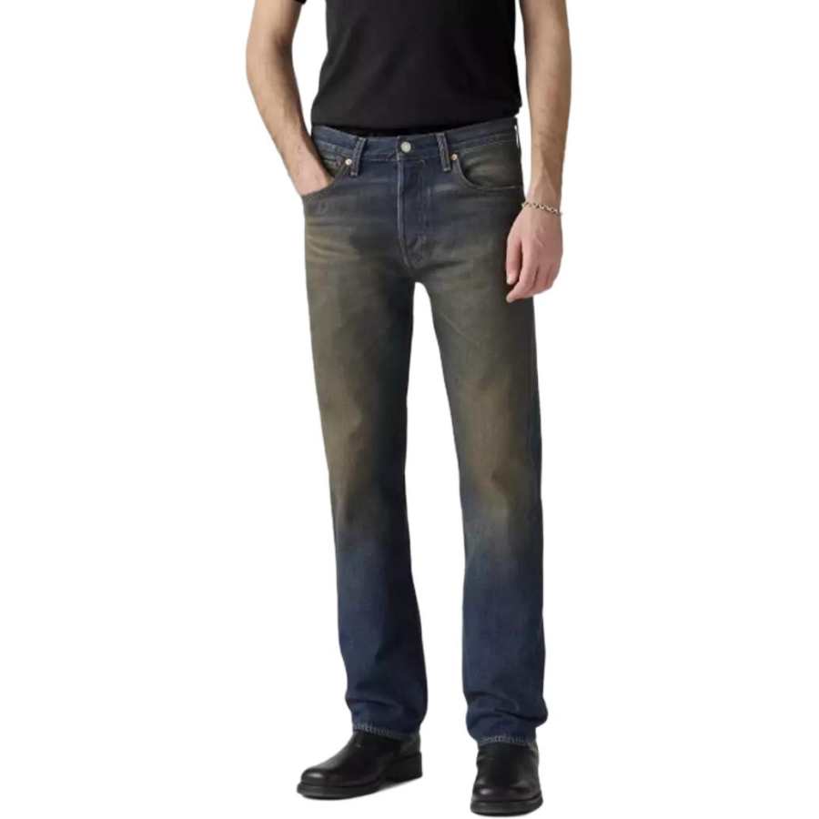 Levis Levis Jeans Men's Black Moderate Straight Fit Pants