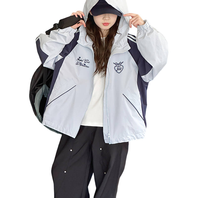 Lanza Lanza Casual Jacket Spring Fall Blue Teenagers