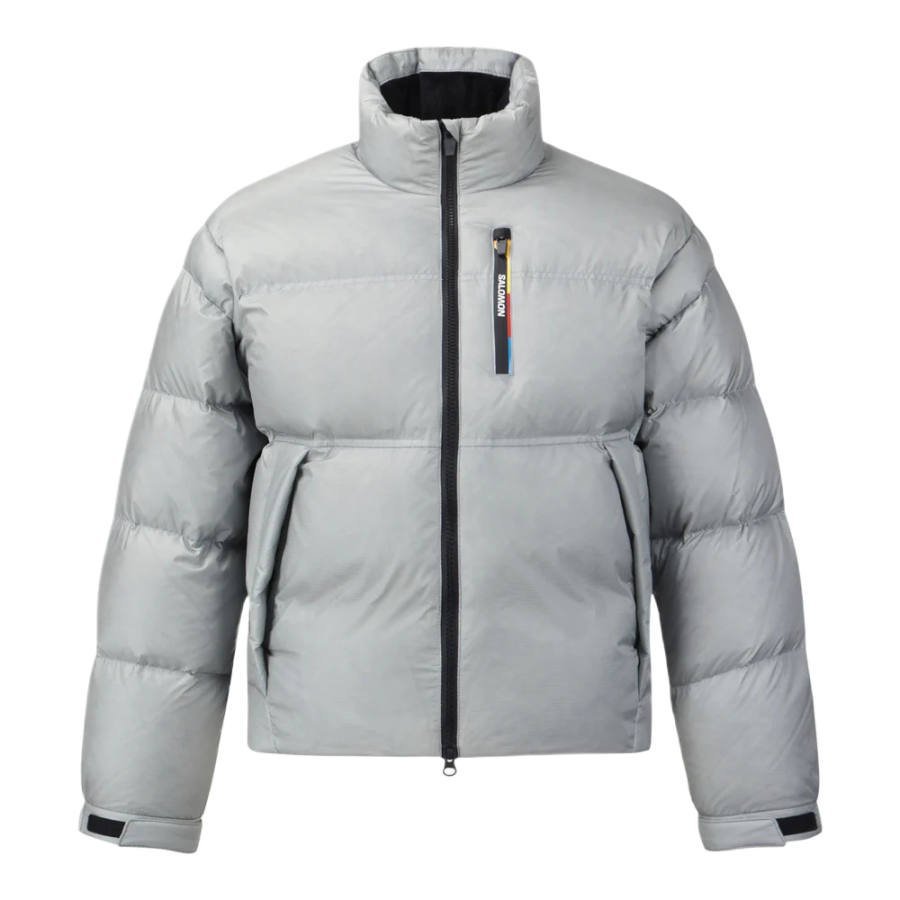 SALOMON Contour CROP DOWN JKT W Down Jacket Women's Silver
