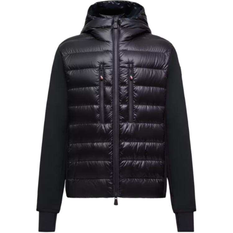 Moncler Grenoble Padded Zip Up Hoodie Down Jacket Men's
