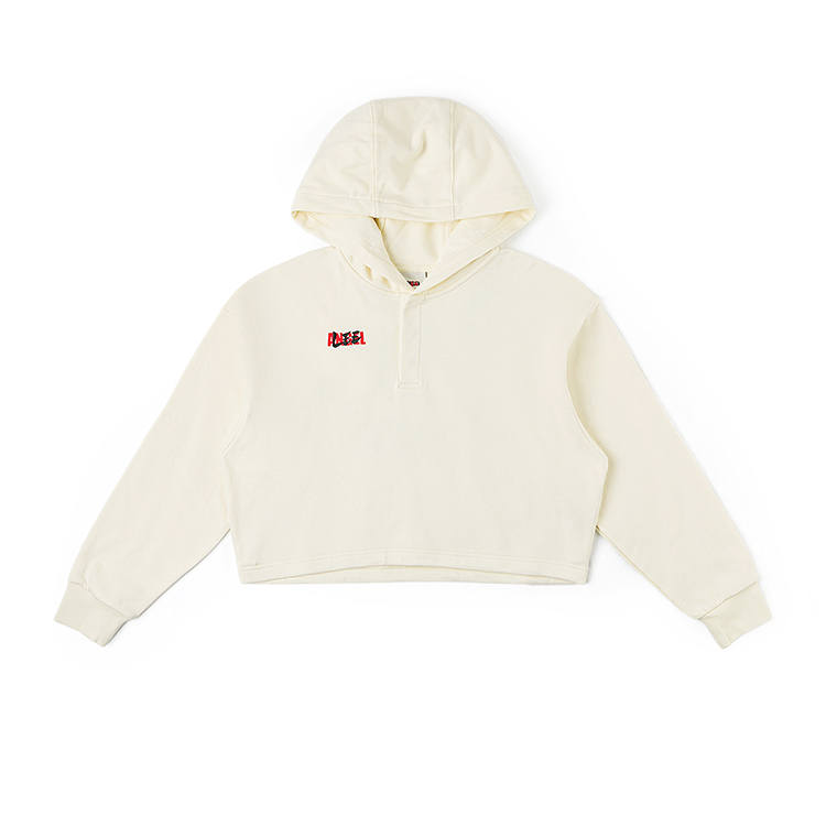 Lee Sweatshirts Women's Ecru Hooded Moderate Regular