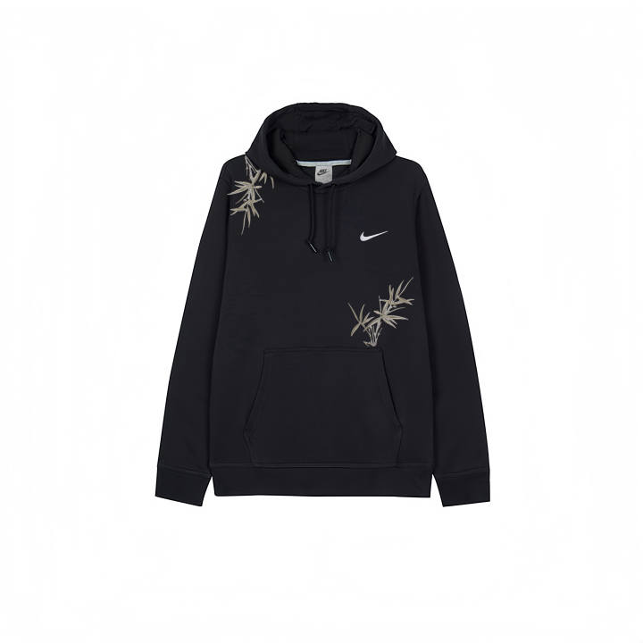 Nike Nike Sweatshirts Men's Black Hooded Moderate