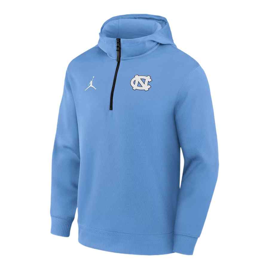 Jordan Jordan North Carolina Coaches Premium Men’s Jordan Brand Dri-FIT College 1/4-Zip Hoodie