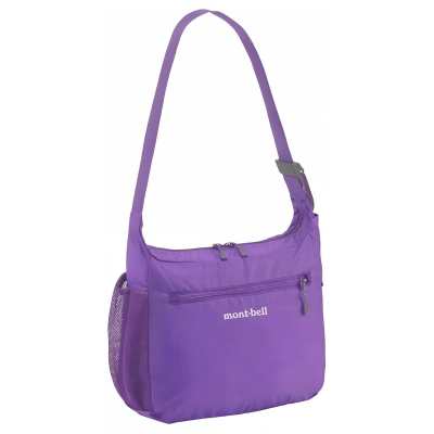 MONTBELL Nylon Shoulder Bag Small Unisex Purple
