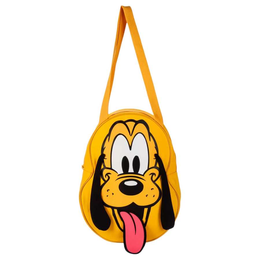 Disney Cotton Handbag, Shoulder Bag Unisex Yellow