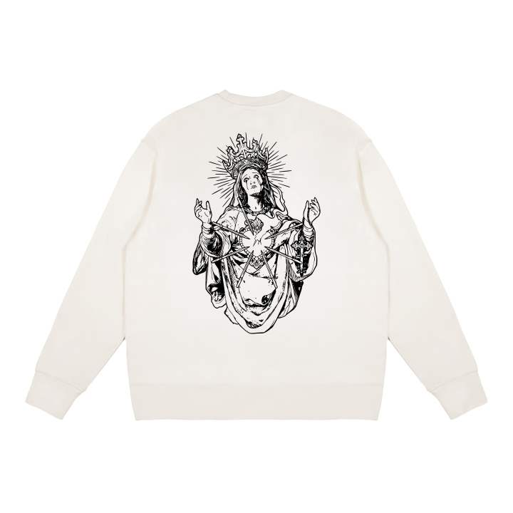 Nike Nike Sweatshirts Unisex White Crew Neck Moderate Regular